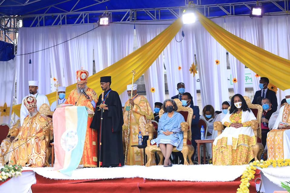 ''የኢትዮጵያ እውነት እንደደመራው ሁሉ በብርሃን አንጸባርቆ ይወጣል":-ምክትል ከንቲባ ወ/ሮ አዳነች አቤቤ