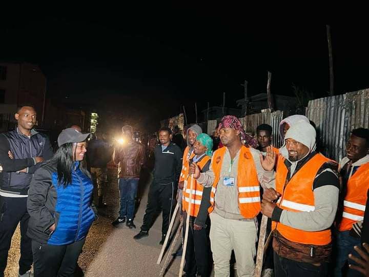 "የከተማችን ህዝባዊ ሰራዊት የከበረ ምስጋናዬ በያላችሁበት ይድረሳችሁ " ከንቲባ አዳነች አቤቤ.