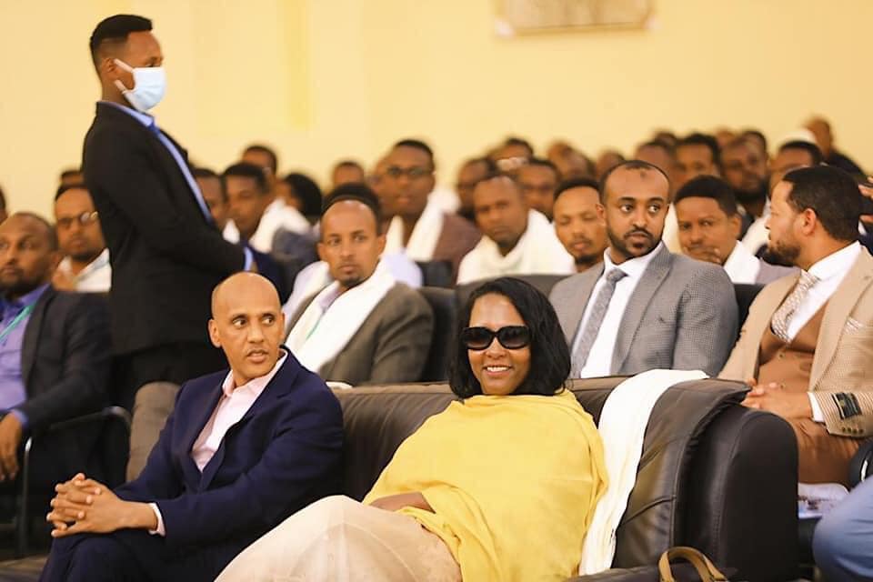 የአዲስ አበባ ከተማ አስተዳደር ከንቲባ ወ/ሮ አዳነች አቤቤ በሶማሌ ክልል የሌማት ትሩፋት እንቅስቃሴን ማስጀመርያ ስነስርዓት ላይ ተገኝተዋል፡፡